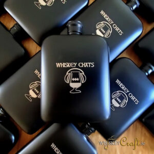 Whiskey Chats Hip Flask