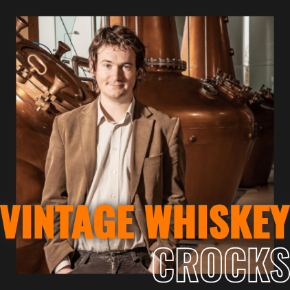 Vintage Whiskey Crocks